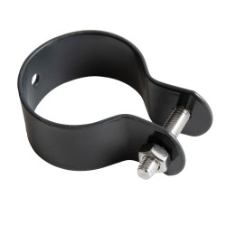 Obejma do ogrodzenia fi 38mm opaska antracytowa na słupek - 10 sztuk