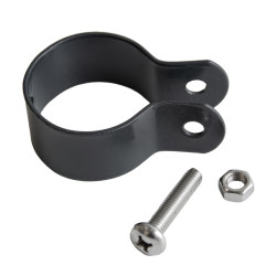 Obejma do ogrodzenia fi 38mm opaska antracytowa na słupek - 10 sztuk