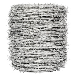 Drut kolczasty ocynkowany rolka 100m grubość 1,5mm