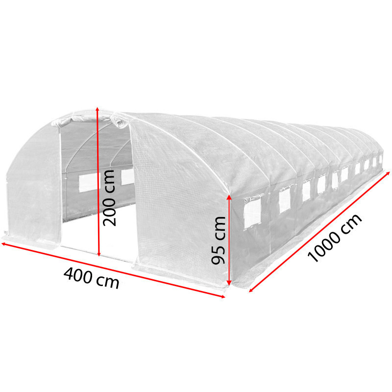 Tunel szklarniowy 40m2...