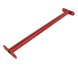 Metalowy drążek na plac zabaw 60 cm czerwony