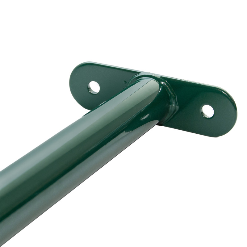 Metalowy drążek na plac zabaw 60 cm zielony