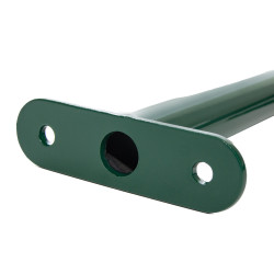 Metalowy drążek na plac zabaw 60 cm zielony
