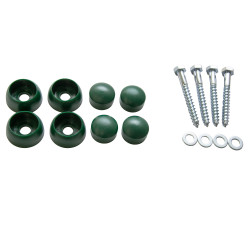 Metalowy drążek na plac zabaw 60 cm zielony