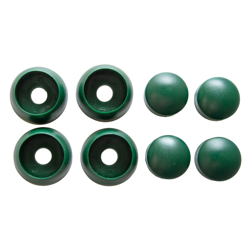 Metalowy drążek na plac zabaw 60 cm zielony