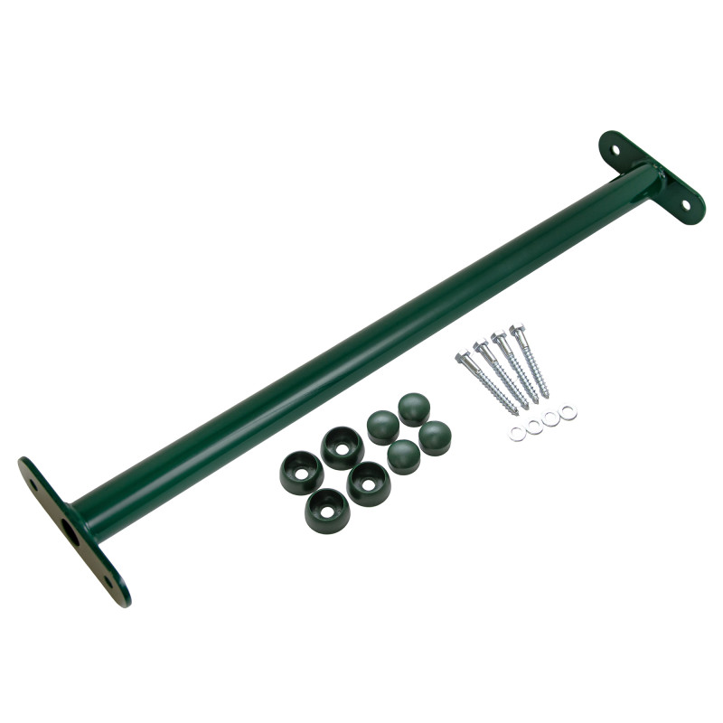 Metalowy drążek na plac zabaw 60 cm zielony