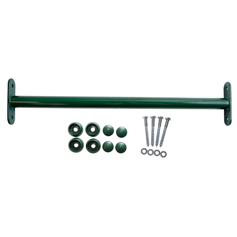 Metalowy drążek na plac zabaw 60 cm zielony
