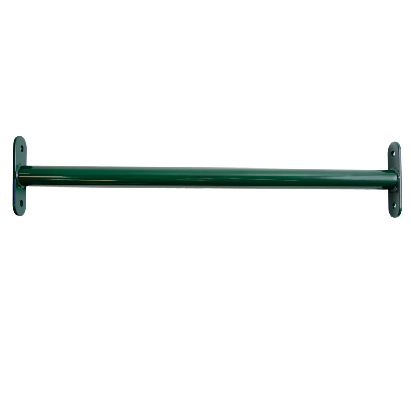 Metalowy drążek na plac zabaw 60 cm zielony