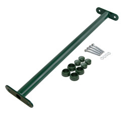Metalowy drążek na plac zabaw 60 cm zielony