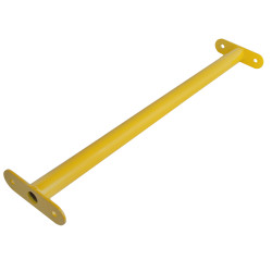 Metalowy drążek na plac zabaw 60 cm żółty