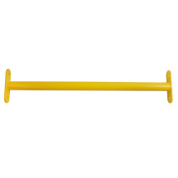 Metalowy drążek na plac zabaw 60 cm żółty