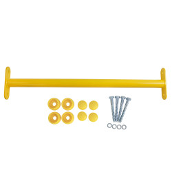 Metalowy drążek na plac zabaw 60 cm żółty