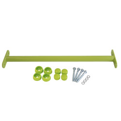 Metalowy drążek na plac zabaw 60 cm limonkowy