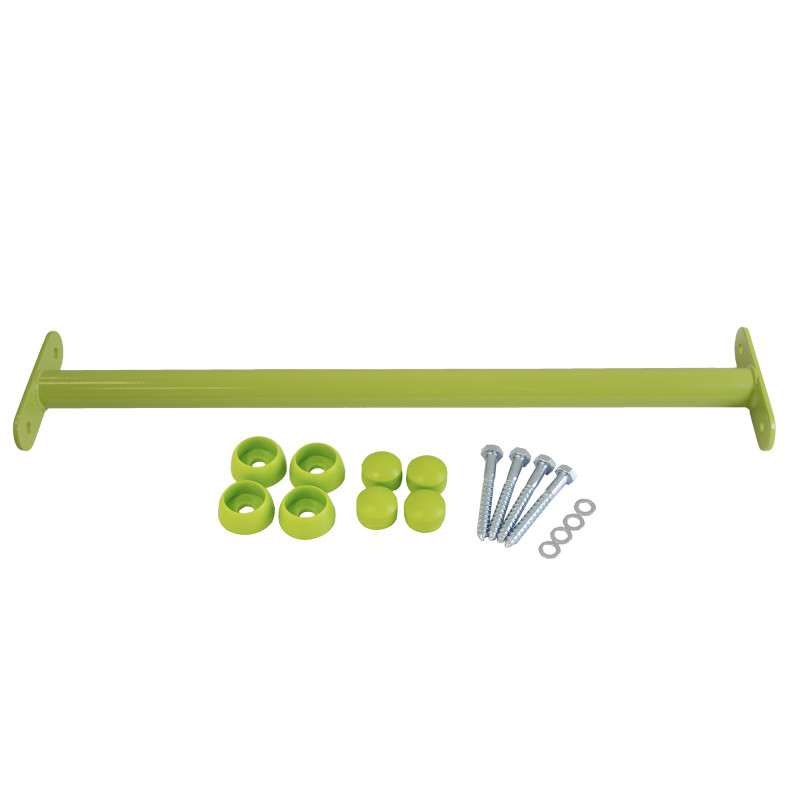 Metalowy drążek na plac zabaw 60 cm limonkowy