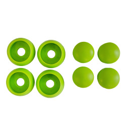 Metalowy drążek na plac zabaw 60 cm limonkowy