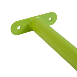 Metalowy drążek na plac zabaw 60 cm limonkowy