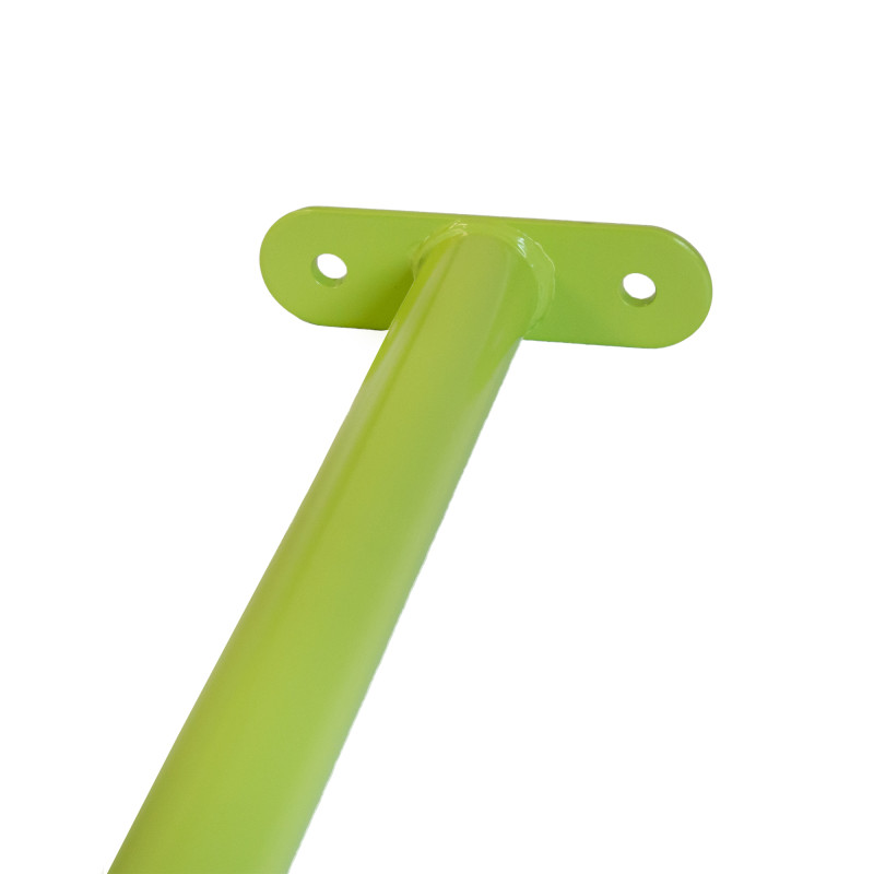 Metalowy drążek na plac zabaw 60 cm limonkowy