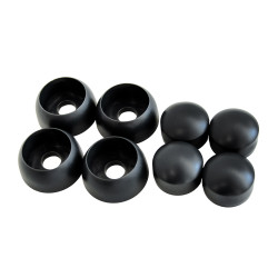 Metalowy drążek na plac zabaw 60 cm czarny