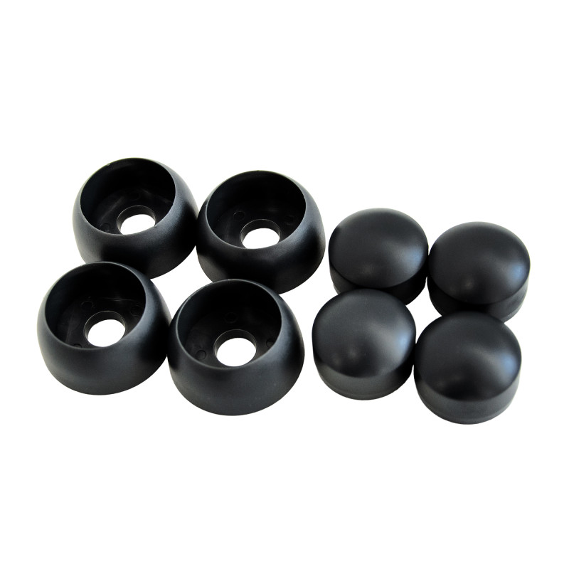 Metalowy drążek na plac zabaw 60 cm czarny