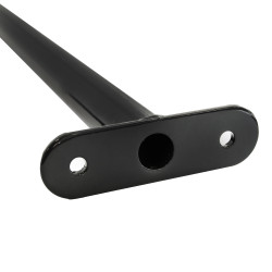 Metalowy drążek na plac zabaw 60 cm czarny