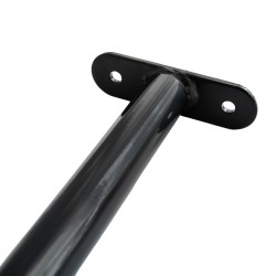 Metalowy drążek na plac zabaw 60 cm czarny