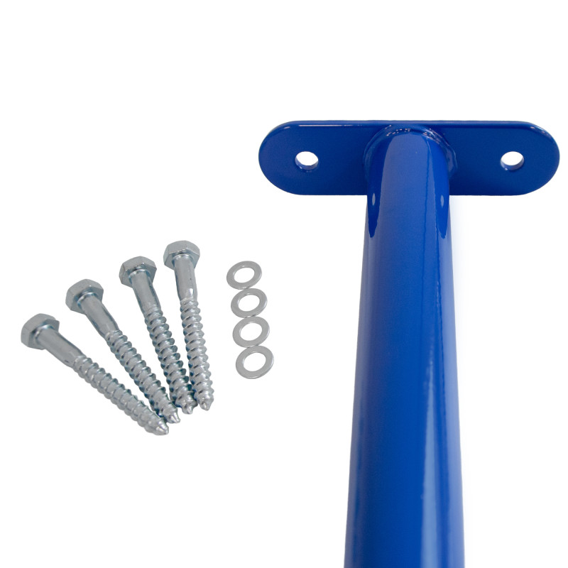 Metalowy drążek na plac zabaw 60 cm niebieski