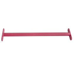 Metalowy drążek na plac zabaw 60 cm różowy