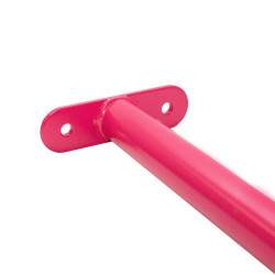 Metalowy drążek na plac zabaw 60 cm różowy