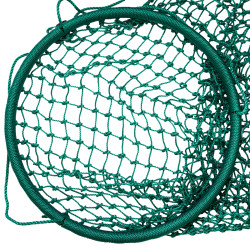 Wiszący tunel linowy ciemny zielony 90x210cm długi Tunel Siatkowy