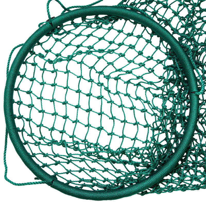 Wiszący tunel linowy ciemny zielony 90x210cm długi Tunel Siatkowy