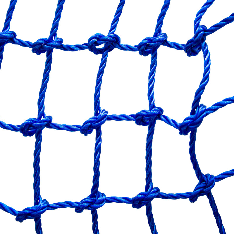 Wiszący tunel linowy niebieski 90x210cm długi Tunel Siatkowy