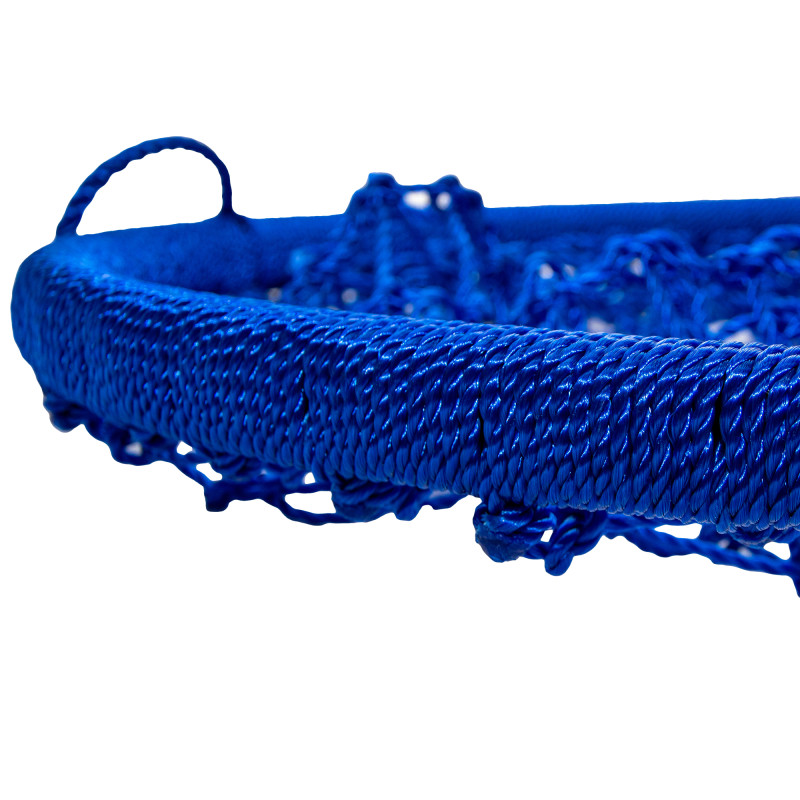 Wiszący tunel linowy niebieski 90x210cm długi Tunel Siatkowy