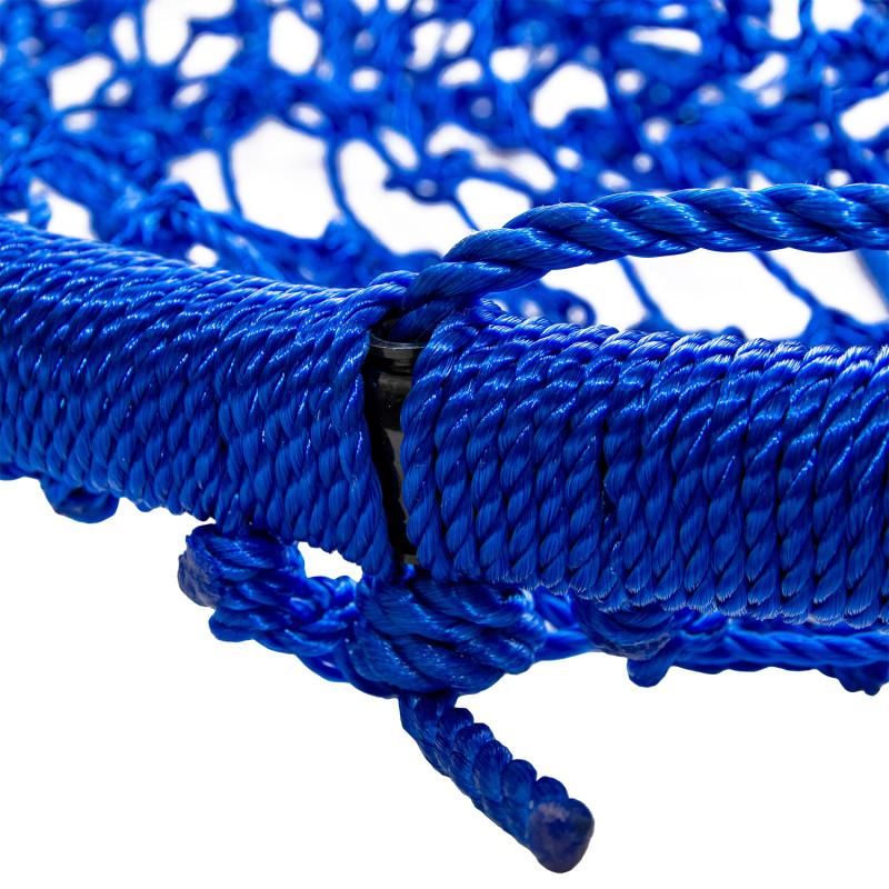 Wiszący tunel linowy niebieski 90x210cm długi Tunel Siatkowy