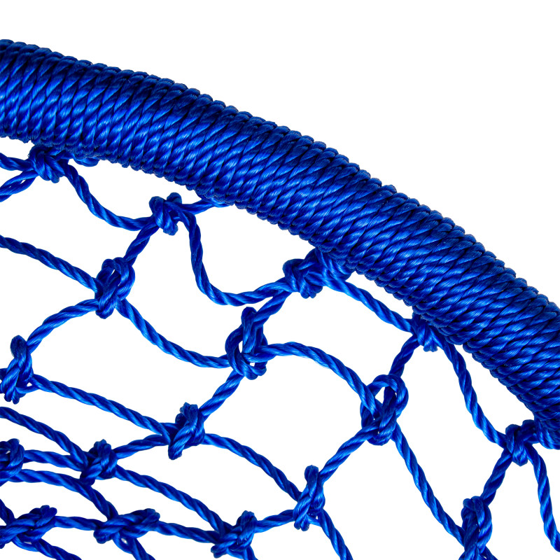 Wiszący tunel linowy niebieski 90x210cm długi Tunel Siatkowy