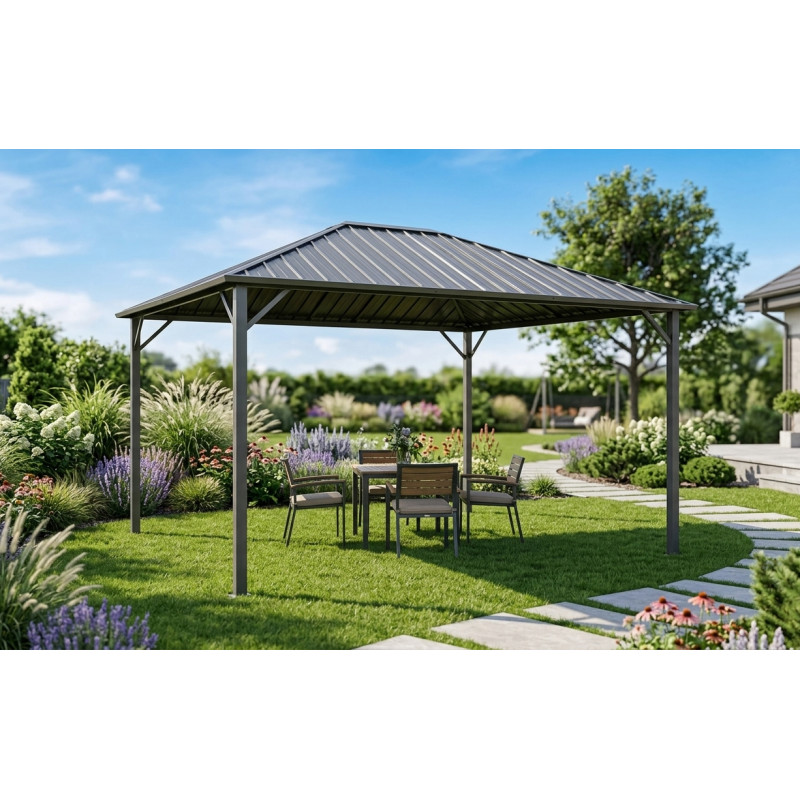 Pergola Altana Ogrodowa 3x4m metalowa