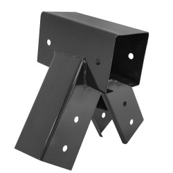 Łącznik Huśtawki Kwadratowy Antracytowy Kąt 100° 9x9cm