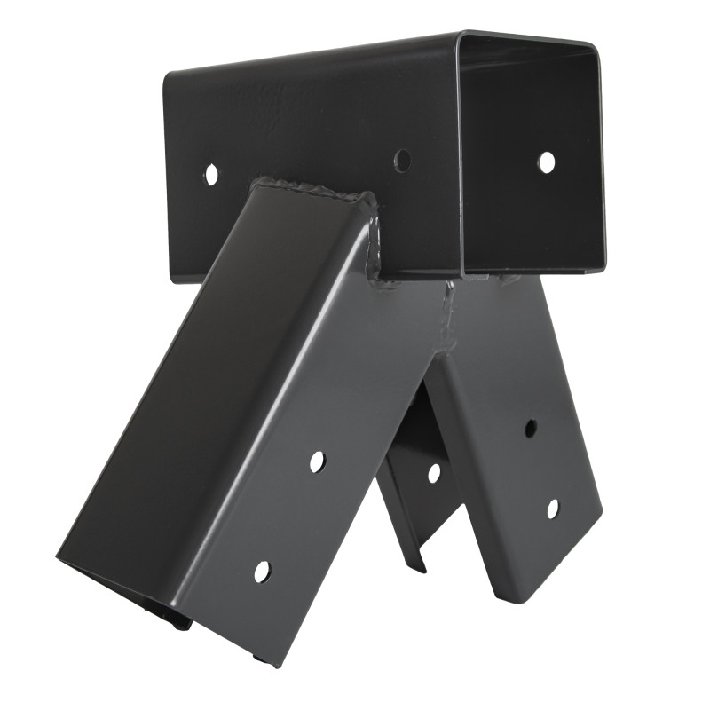 Łącznik Huśtawki Kwadratowy Antracytowy Kąt 100° 9x9cm