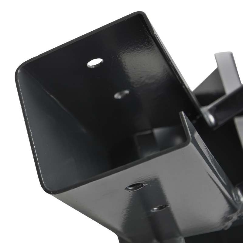 Łącznik Huśtawki Kwadratowy Antracytowy Kąt 100° 9x9cm