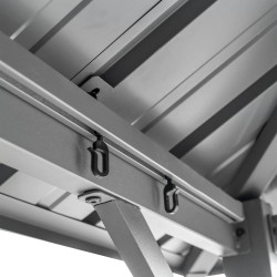 Pergola Altana Ogrodowa 3x4m metalowa 2 szyny