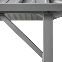 Pergola Altana Ogrodowa 3x4m metalowa 2 szyny