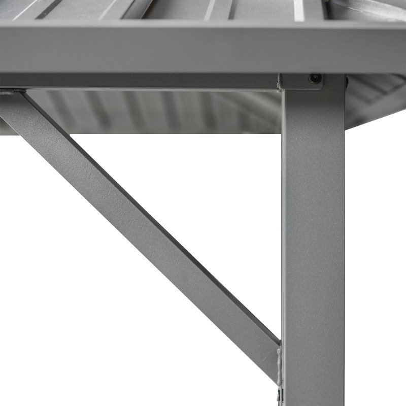 Pergola Altana Ogrodowa 3x4m metalowa 2 szyny