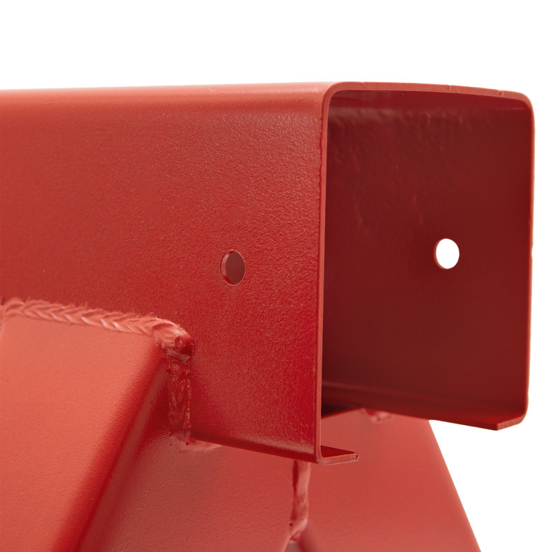 Łącznik Huśtawki Kwadratowy Kąt 90° 9x9 cm Czerwony