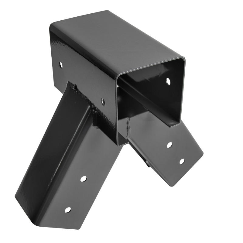 Łącznik Huśtawki Kwadratowy Antracytowy Kąt 90° 9x9 cm