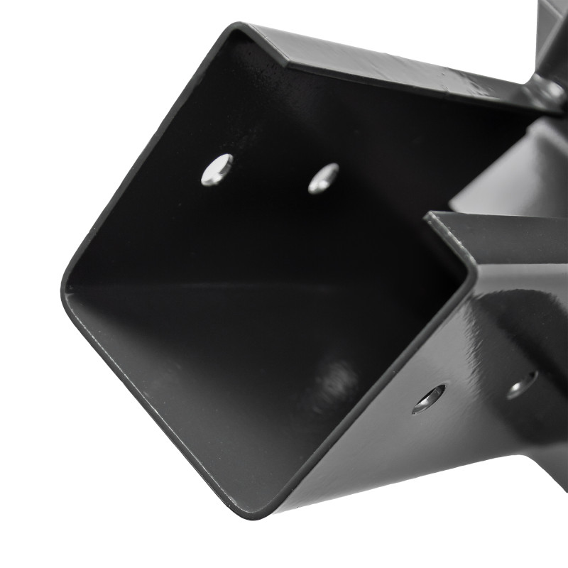 Łącznik Huśtawki Kwadratowy Antracytowy Kąt 90° 9x9 cm