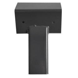 Łącznik Huśtawki Kwadratowy Antracytowy Kąt 90° 9x9 cm