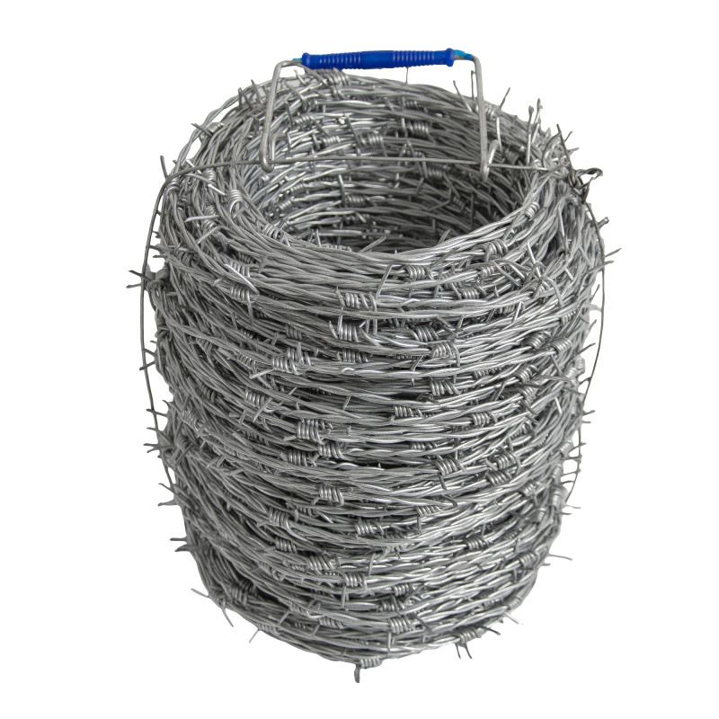 Drut kolczasty ocynkowany rolka 100m grubość 1,5mm