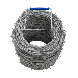 Drut kolczasty ocynkowany rolka 100m grubość 1,5mm