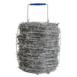 Drut kolczasty ocynkowany rolka 100m grubość 1,5mm