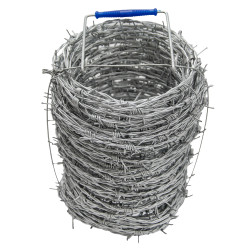 Drut kolczasty ocynkowany rolka 50m grubość 1,5mm