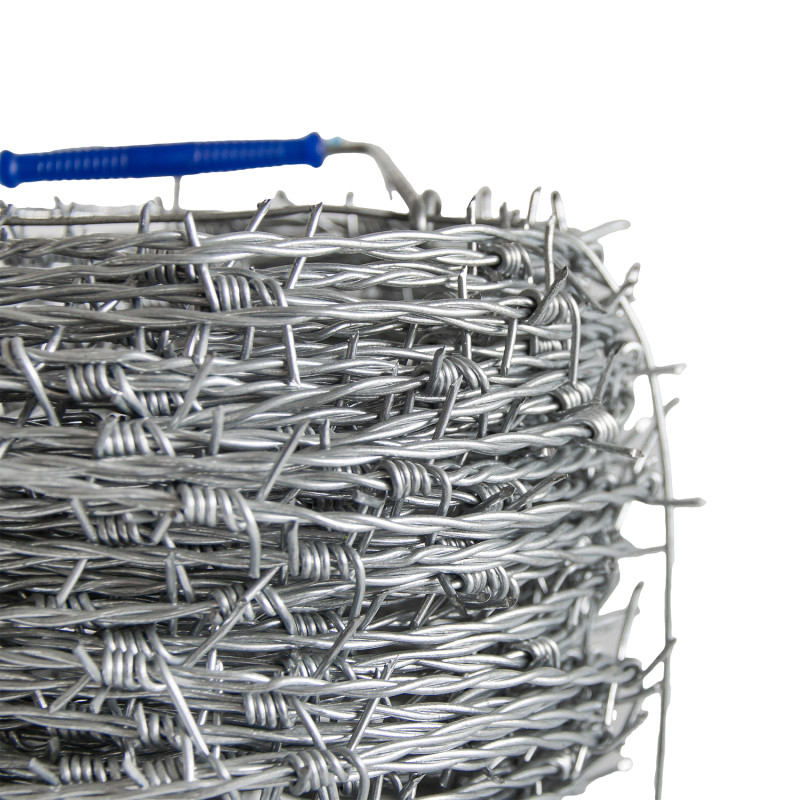 Drut kolczasty ocynkowany rolka 50m grubość 1,5mm